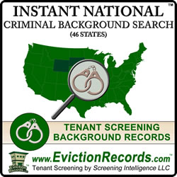 National Criminal Record Search