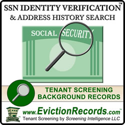 Identity Verification Address History Records